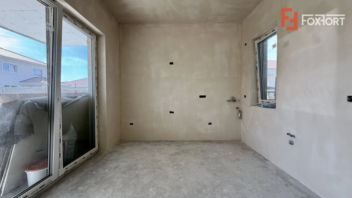 Duplex cu 3 camere si teren de 322 mp, toate utilitatile zona Mosnita Noua - 5