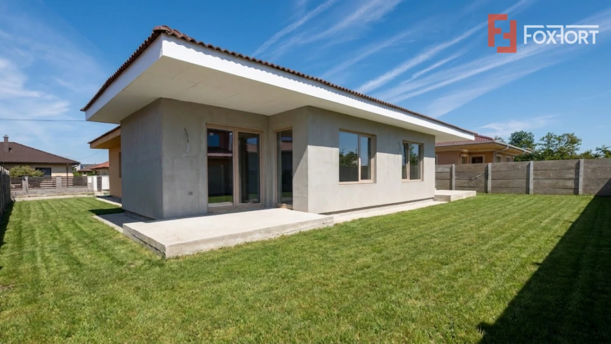 Duplex cu 3 camere si teren de 322 mp, toate utilitatile zona Mosnita Noua - 1