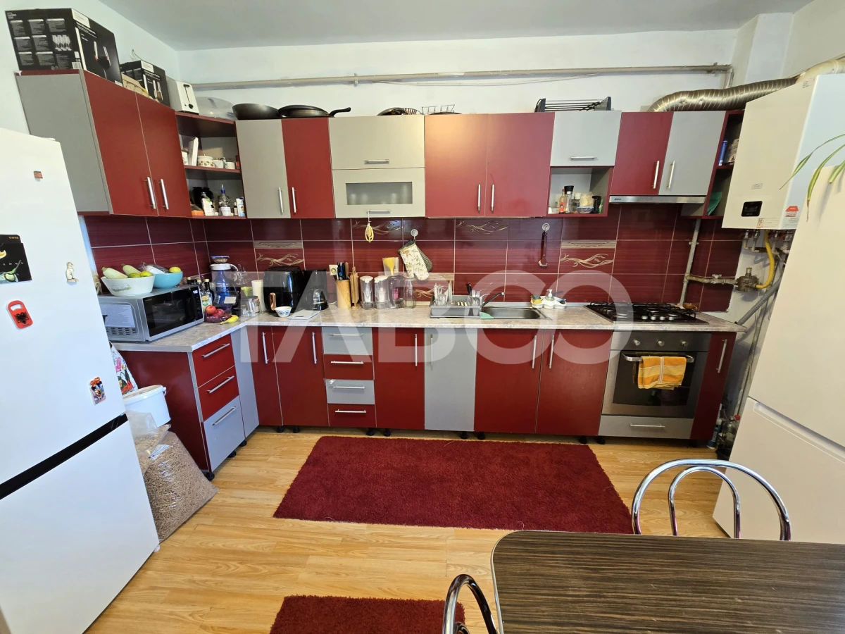 Apartament decomandat de vanzare 2 camere 64 mpu balcon Selimbar Sibiu - 9