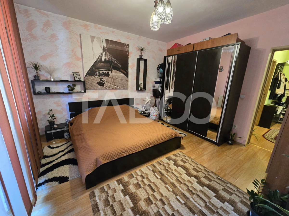 Apartament decomandat de vanzare 2 camere 64 mpu balcon Selimbar Sibiu - 6