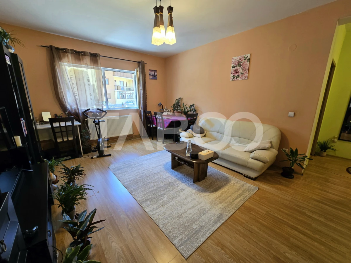 Apartament decomandat de vanzare 2 camere 64 mpu balcon Selimbar Sibiu - 4