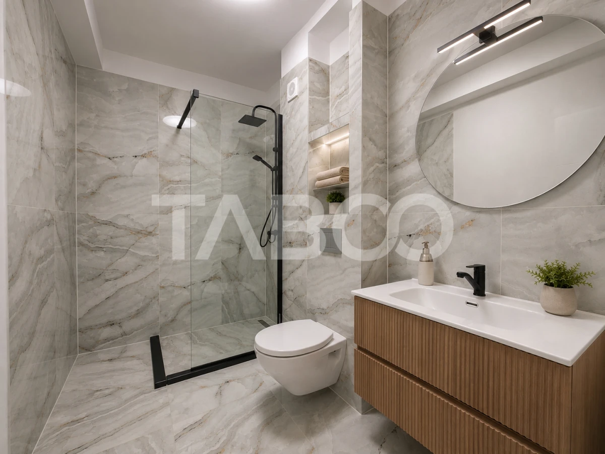 Apartament 2 camere parter 54 mp utili balcon loc de parcare Cristian - 7