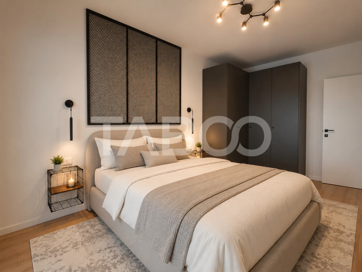 Apartament 2 camere parter 54 mp utili balcon loc de parcare Cristian - 5