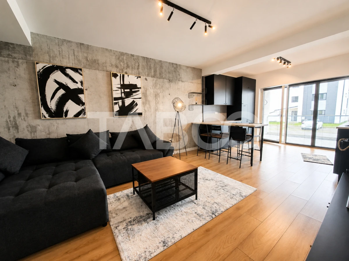 Apartament 2 camere parter 54 mp utili balcon loc de parcare Cristian - 1