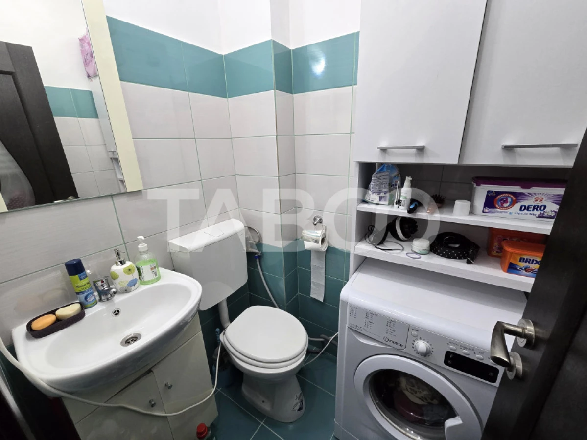 Apartament decomandat 3 camere 2 bai balcon etaj 1 Arhitectilor Sibiu - 8