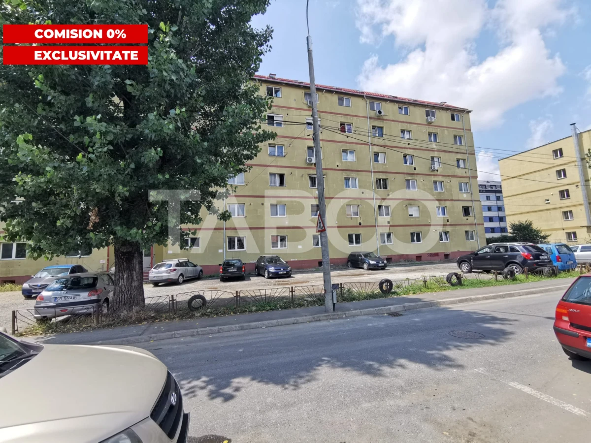 Garsoniera la etajul 2 de vanzare in zona Vasile Aaron din Sibiu - 1