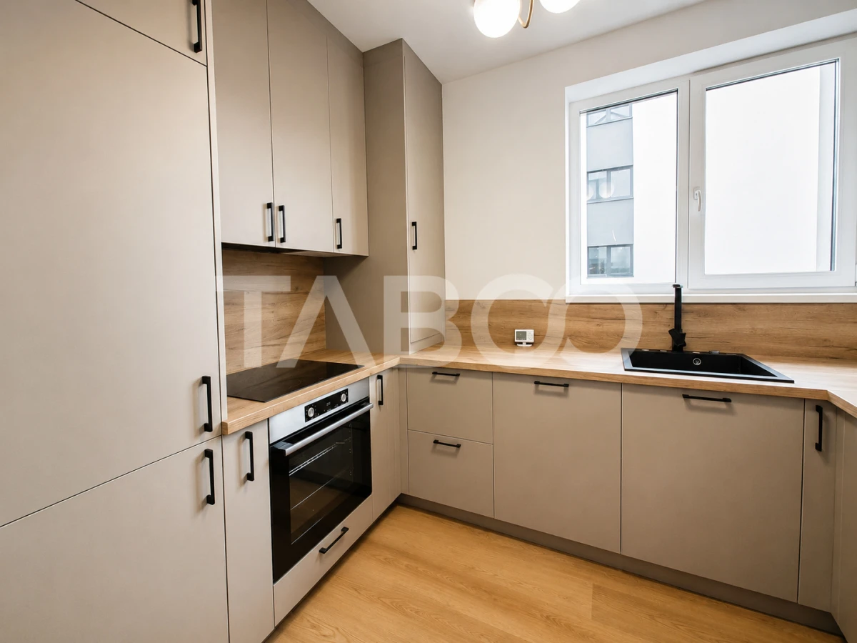 Apartament de inchiriat 3 camere 2 bai parcare Da Vinci Cristian - 8