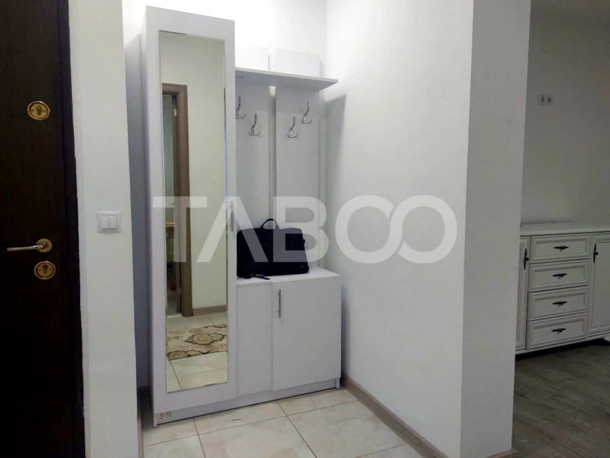 Apartament renovat recent 2 camere parter balcon zona Dioda Sibiu - 9