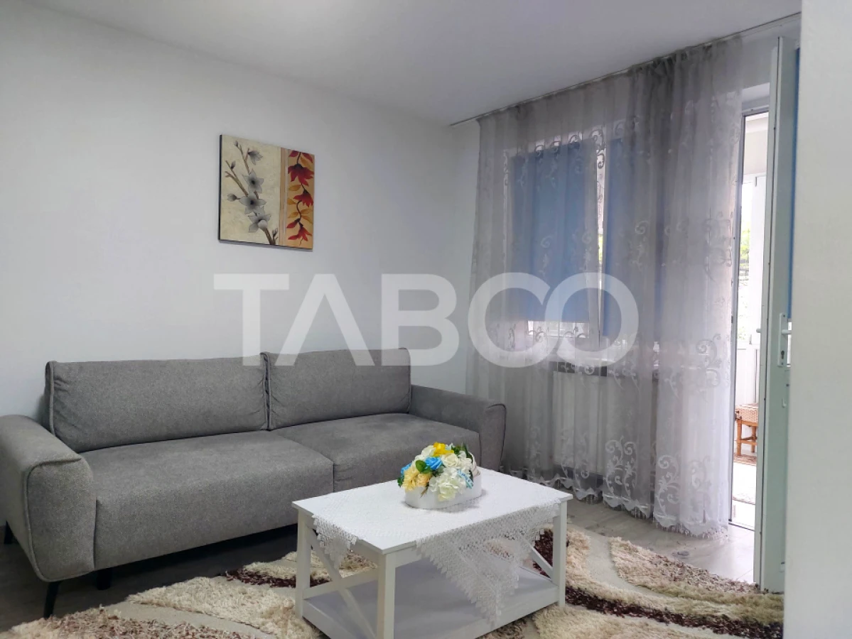 Apartament renovat recent 2 camere parter balcon zona Dioda Sibiu - 7