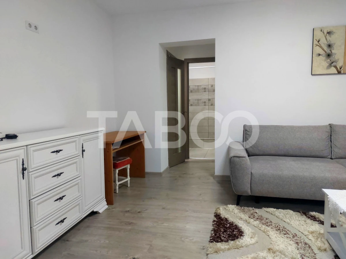 Apartament renovat recent 2 camere parter balcon zona Dioda Sibiu - 5