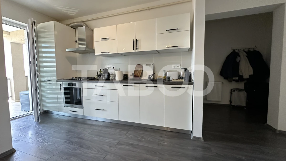 Penthouse modern 2 terase bloc cu lift zona Arhitectilor Sibiu - 6