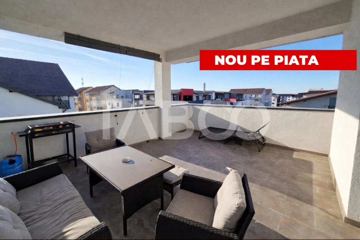 Penthouse modern 2 terase bloc cu lift zona Arhitectilor Sibiu - 3