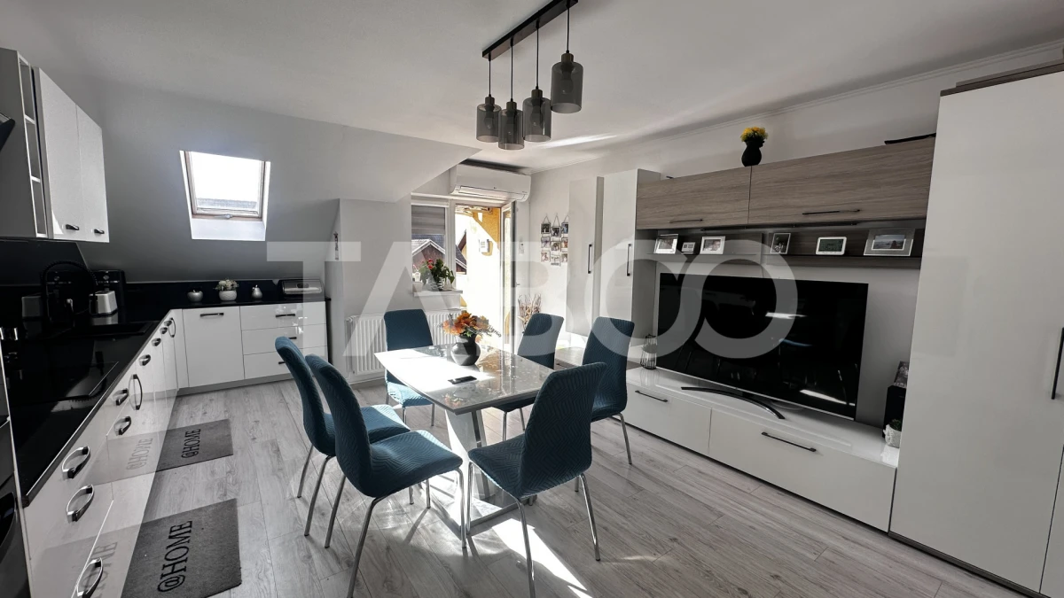 Apartament de vanzare 3 camere decomandate loc parcare Selimbar - 2