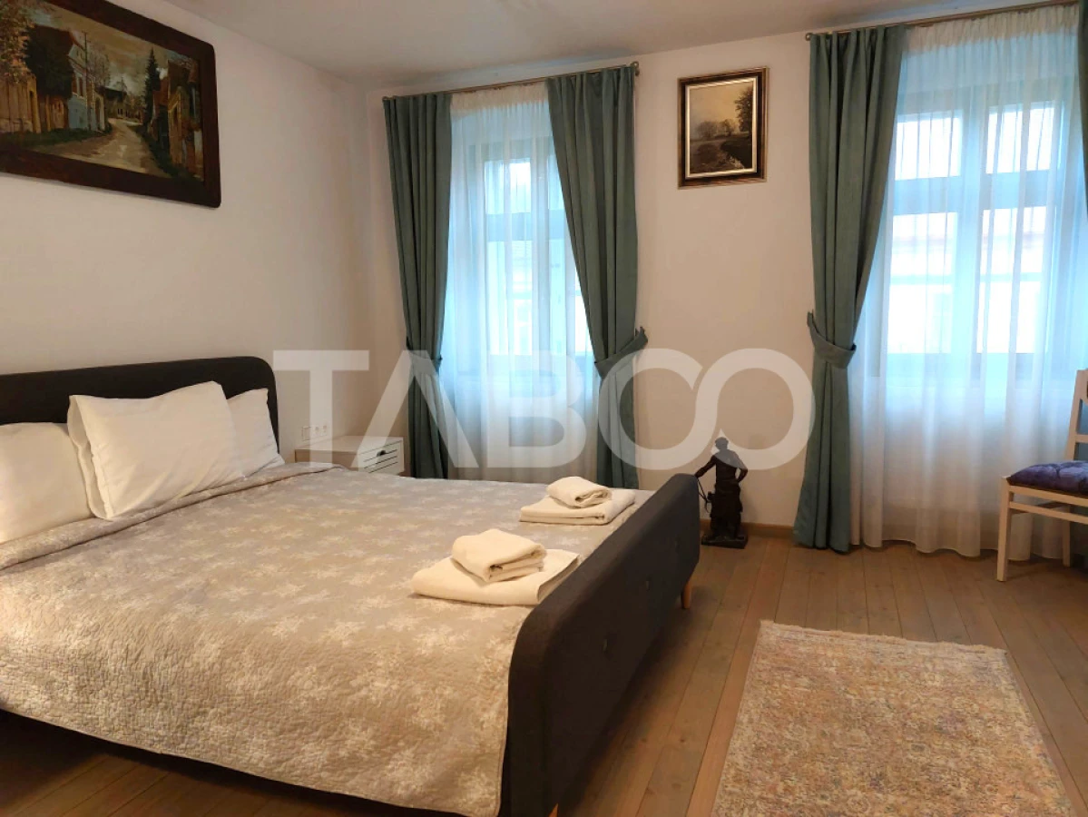 Casa 380 mp cu 6 apartamente individuale mobilate utilate Cisnadie - 7