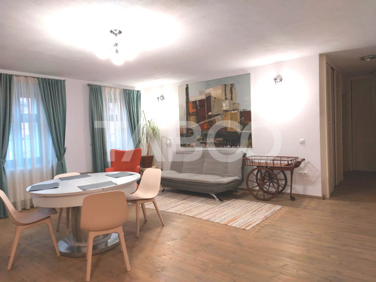 Casa 380 mp cu 6 apartamente individuale mobilate utilate Cisnadie - 4