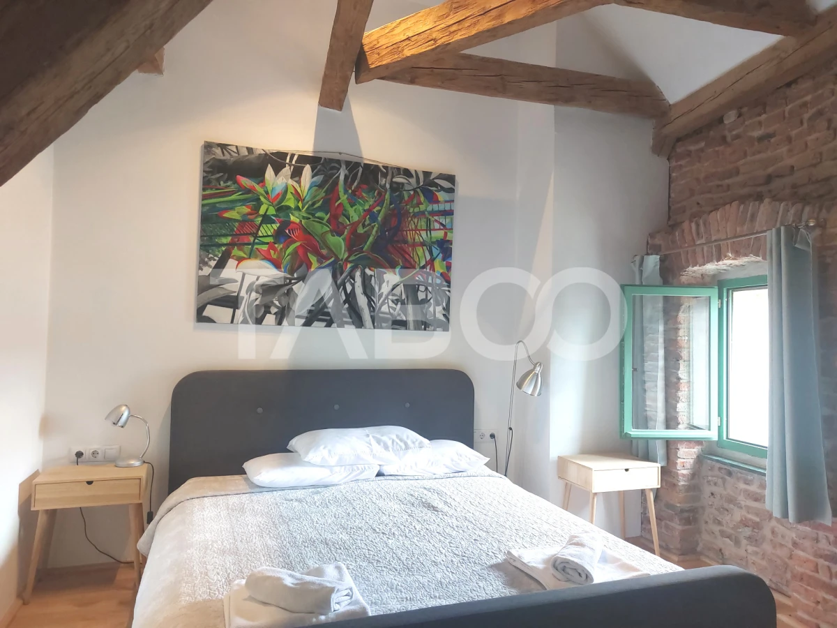Casa 380 mp cu 6 apartamente individuale mobilate utilate Cisnadie - 1