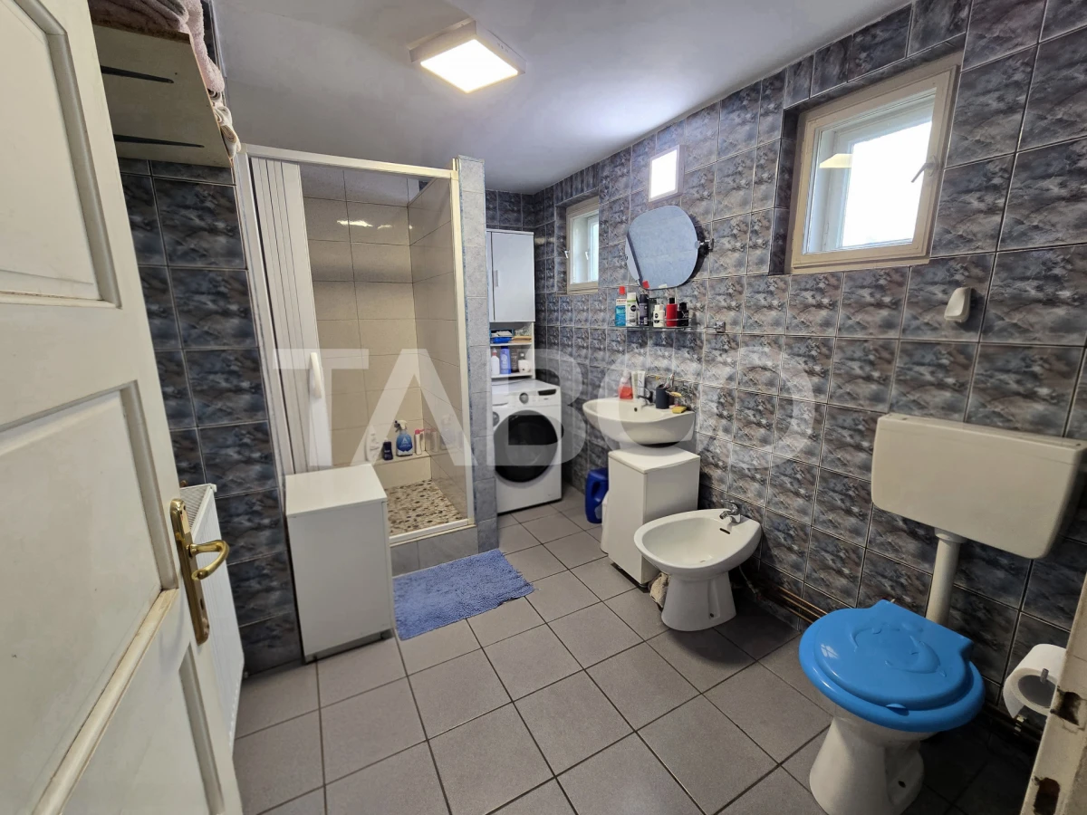 Casa spatioasa de vanzare teren 432 mp zona linistita - Lupeni Sibiu - 8