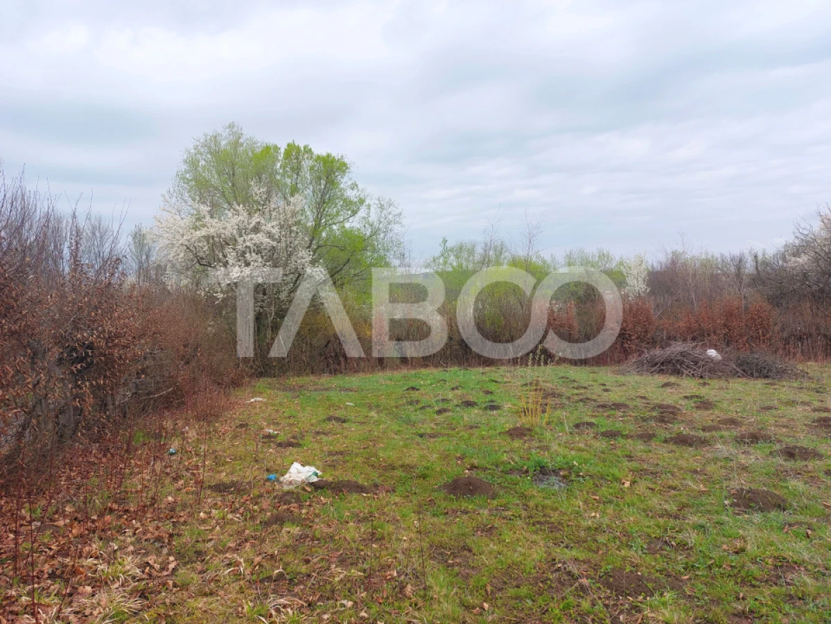 Teren intravilan pentru casa zona linistita 550 mp front 21 m Cisnadie - 2