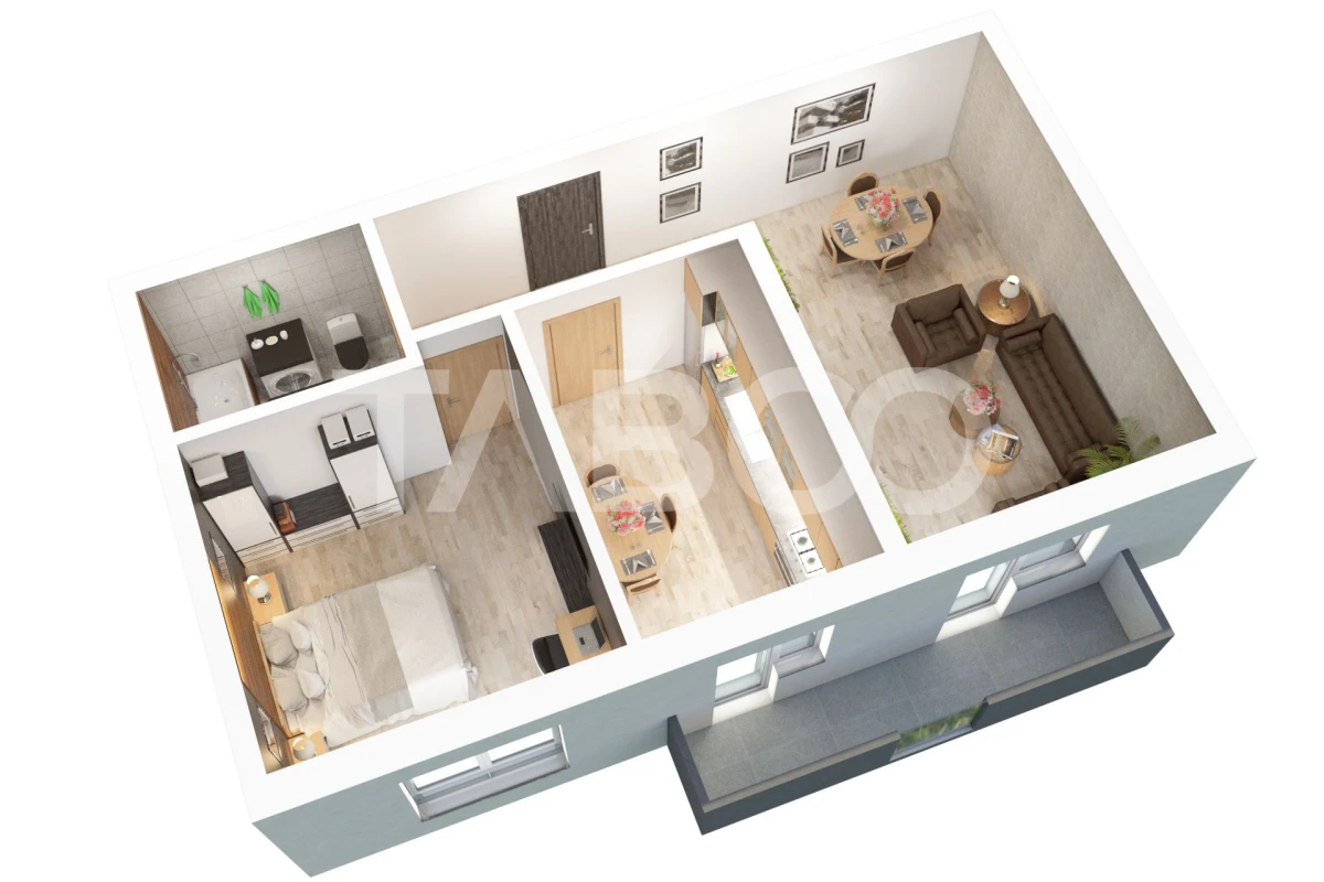 Comision 0 - Apartament cu 2 camere de vanzare in zona Doamna Stanca - 5