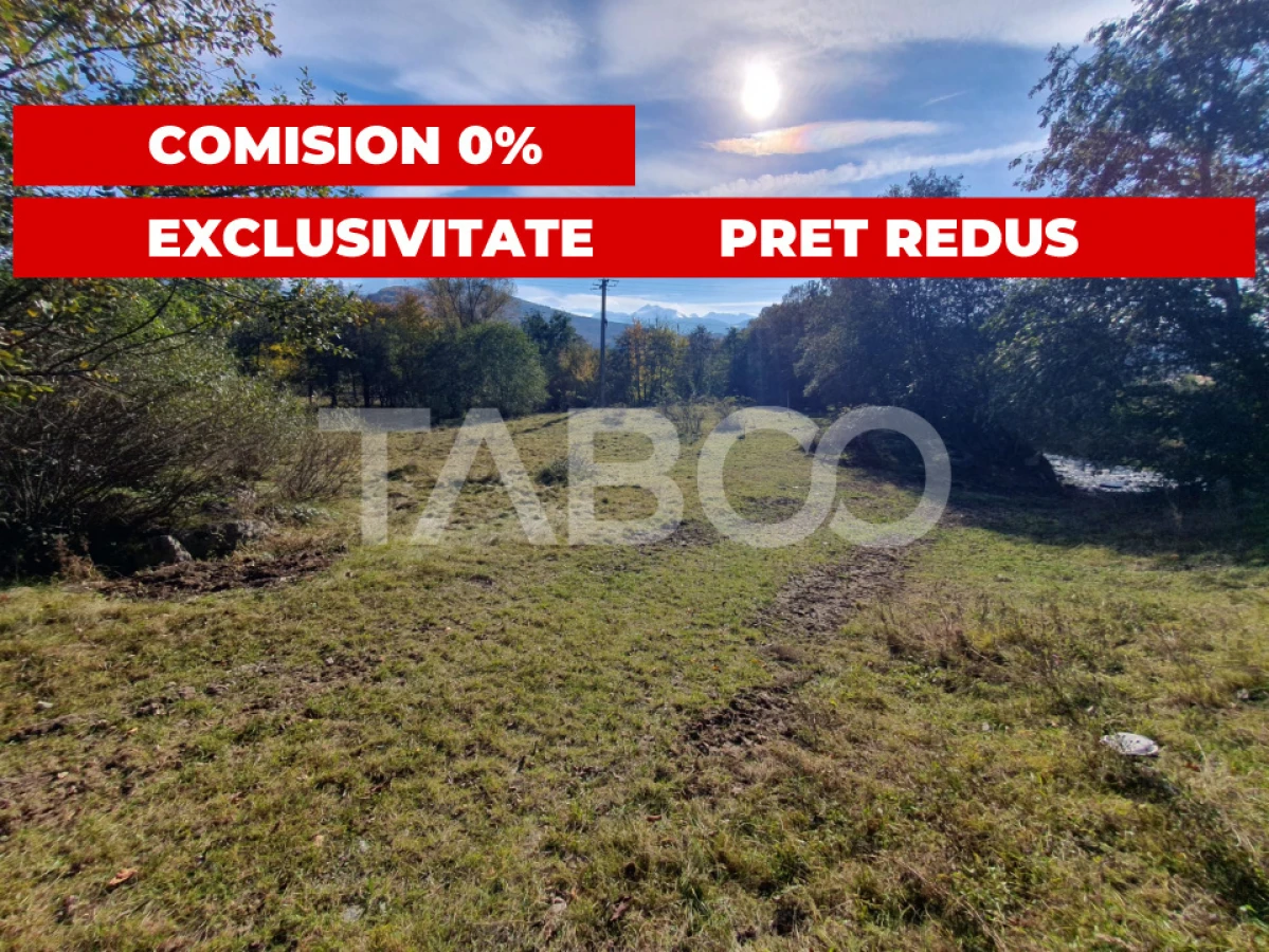 Teren intravilan zona Sambata de Sus 1596 mp de vanzare EXCLUSIVITATE - 1