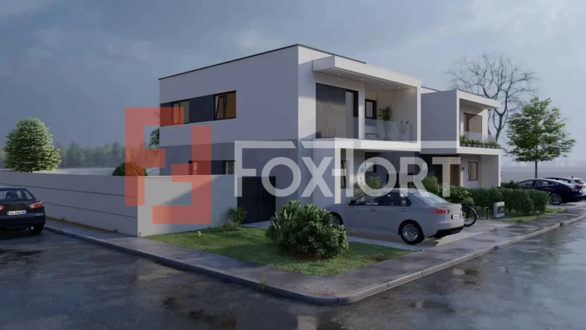 Casa individuala 4 camere de vanzare in Sacalaz - Arhitectura Moderna - 1