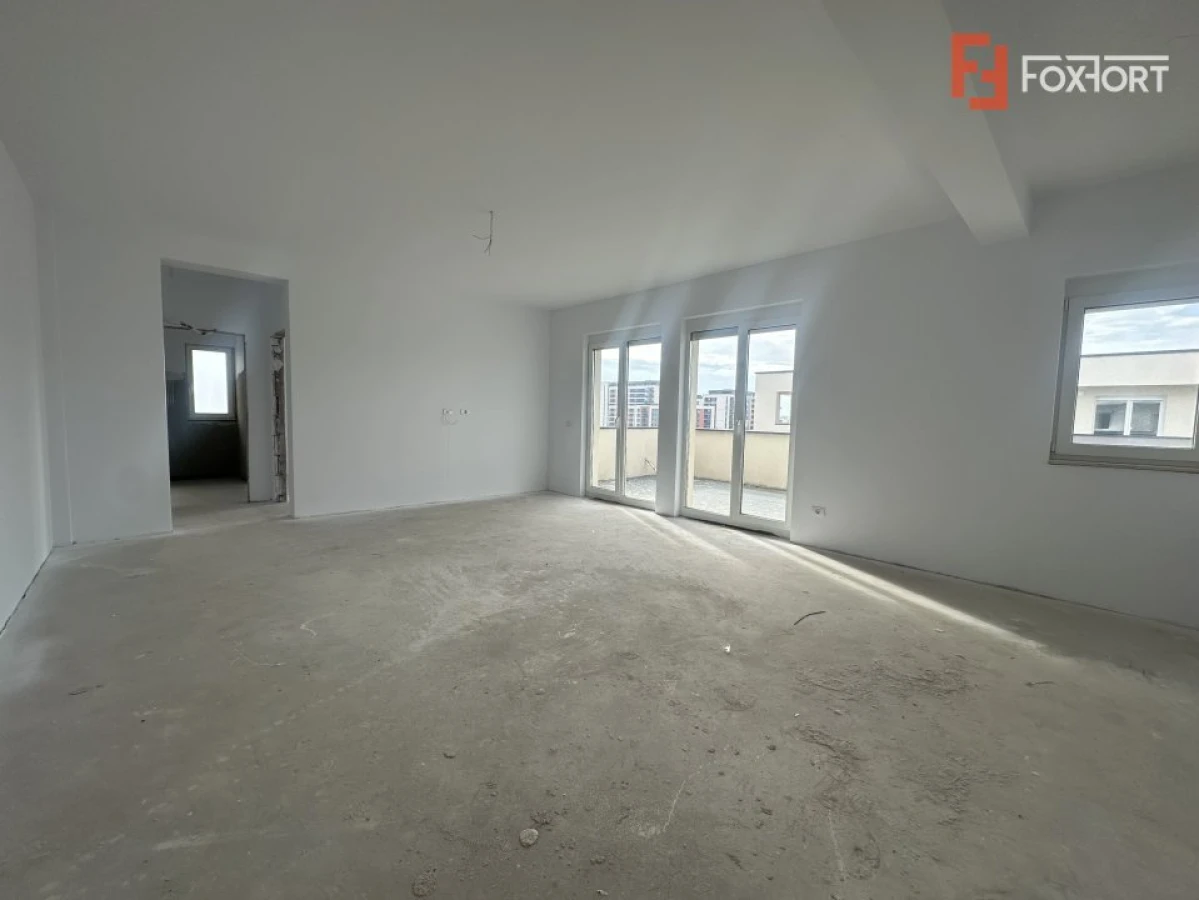 Apartament cu 2 camere, decomandat + terasa de 41 mp, in zona Aradului - 1