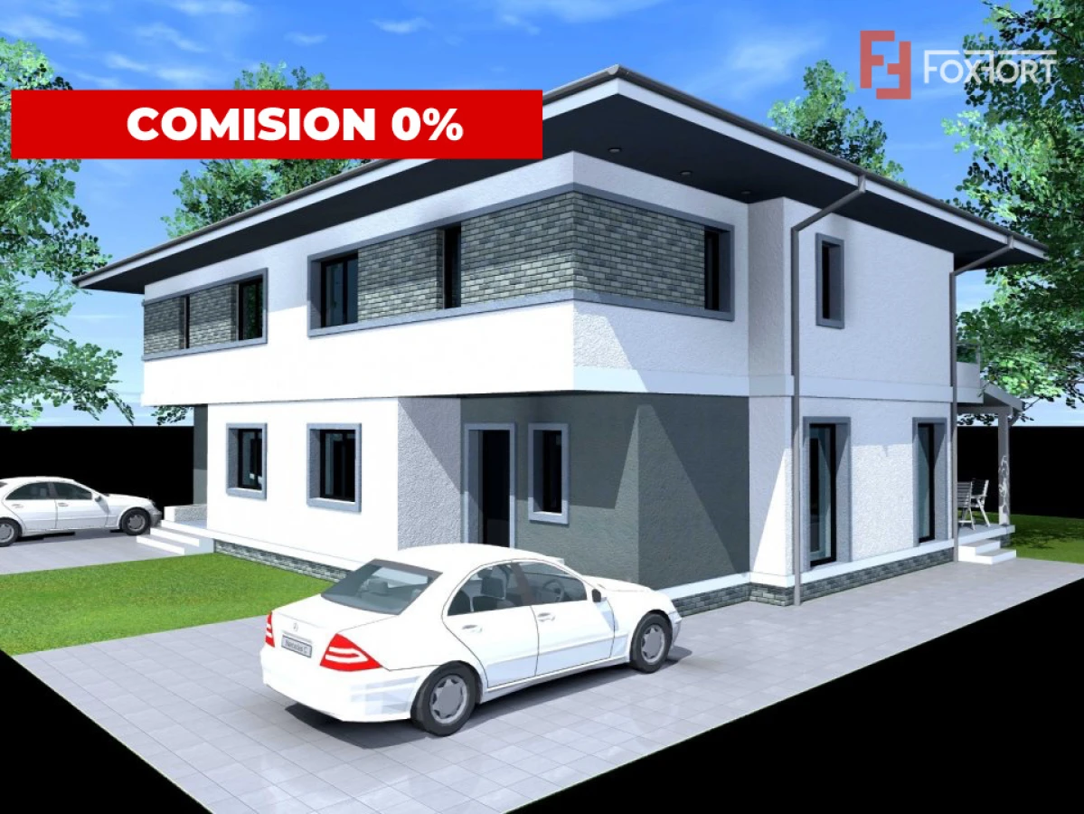 Duplex cu 5 camere si 3 bai, Pozitie excelenta Giarmata Vii - 1