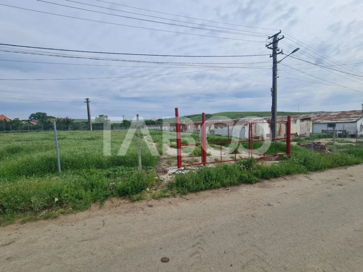 Hala in constructie cu teren intravilan de vanzare in Cut judetul Alba - 1