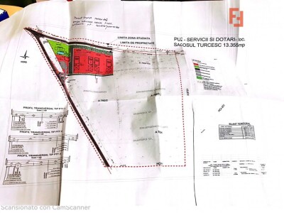 COMISION 0% Teren extravilan 13.350 mp, Sacosul Turcesc
