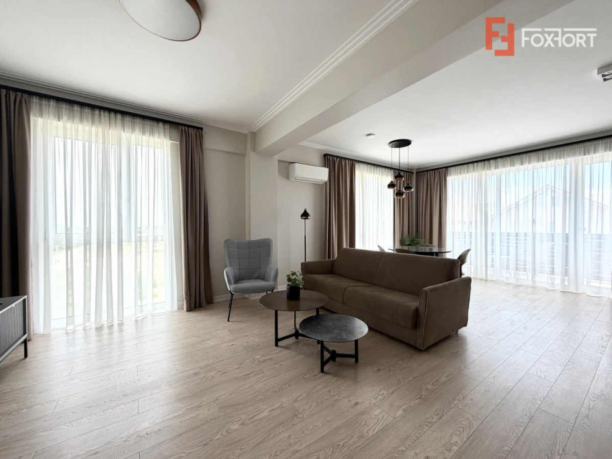 Apartament cu 2 camere, mobilat si utilat, etaj 2 - Dumbravita - 3