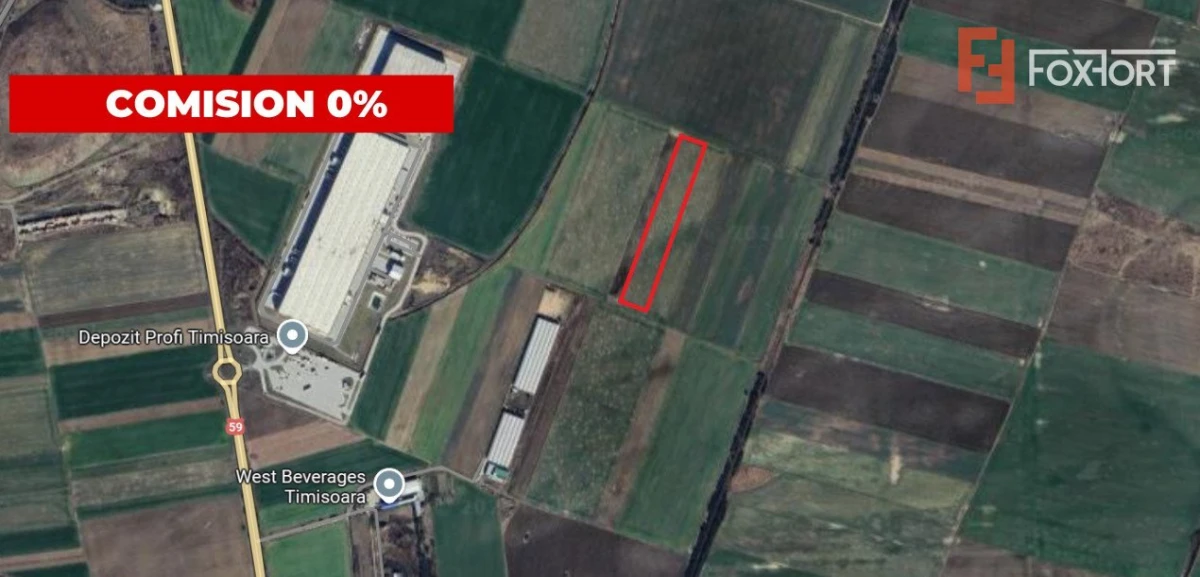 COMISION 0% Teren intravilan 18.600 mp - SAG - Depozit Profi - 1