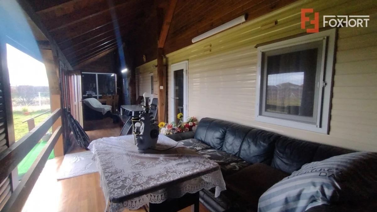 COMISION 0% Casa mobila + Teren de 859 mp, Sacalaz - Bransat la curent si apa - 9