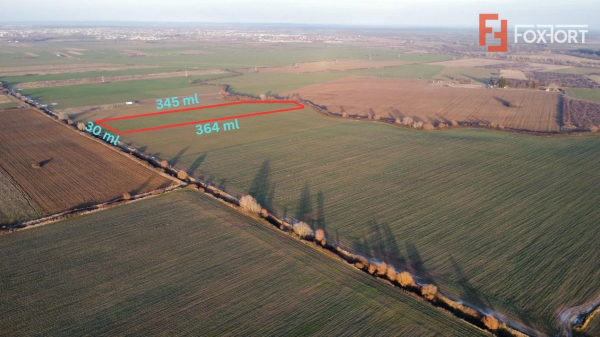 Teren extravilan arabil 10.707 mp - aproape de centura Timisoara Sud - 1