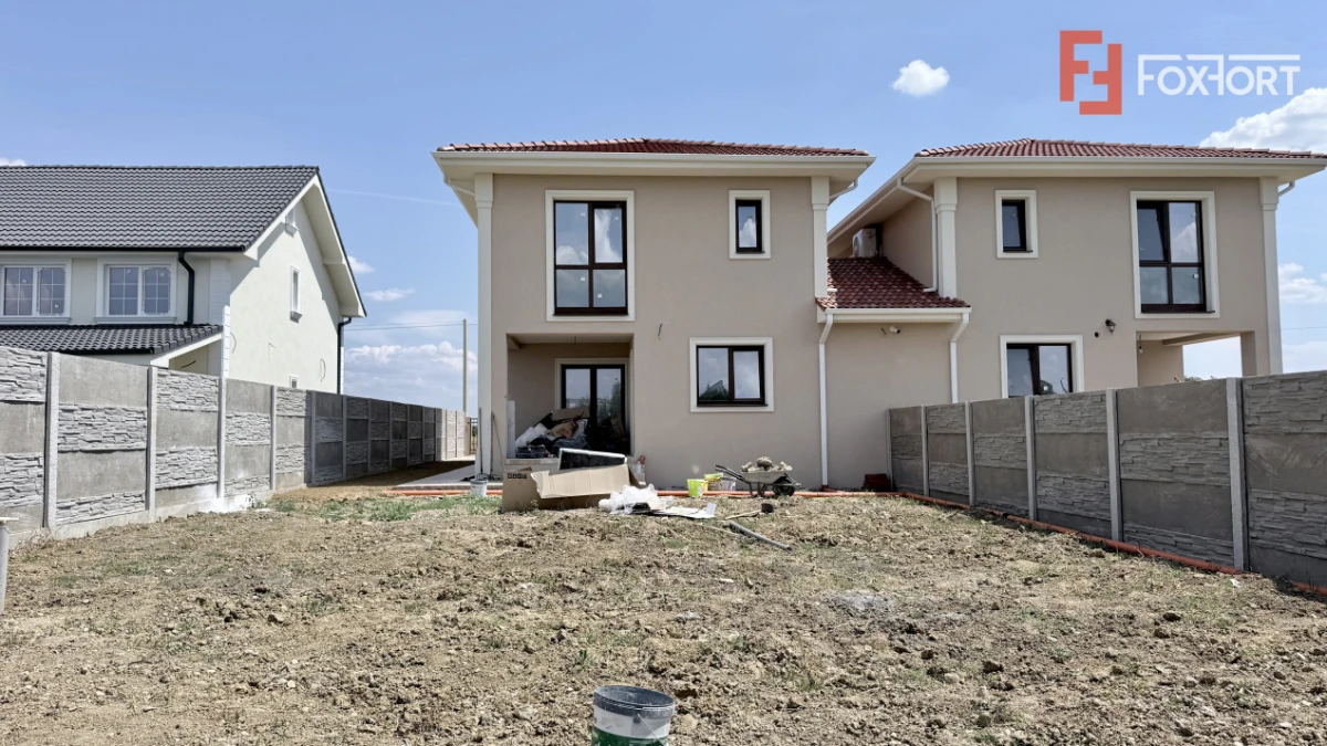 COMISION 0% Duplex individual, 5 camere si teren de 410 mp, zona Mosnita - 2