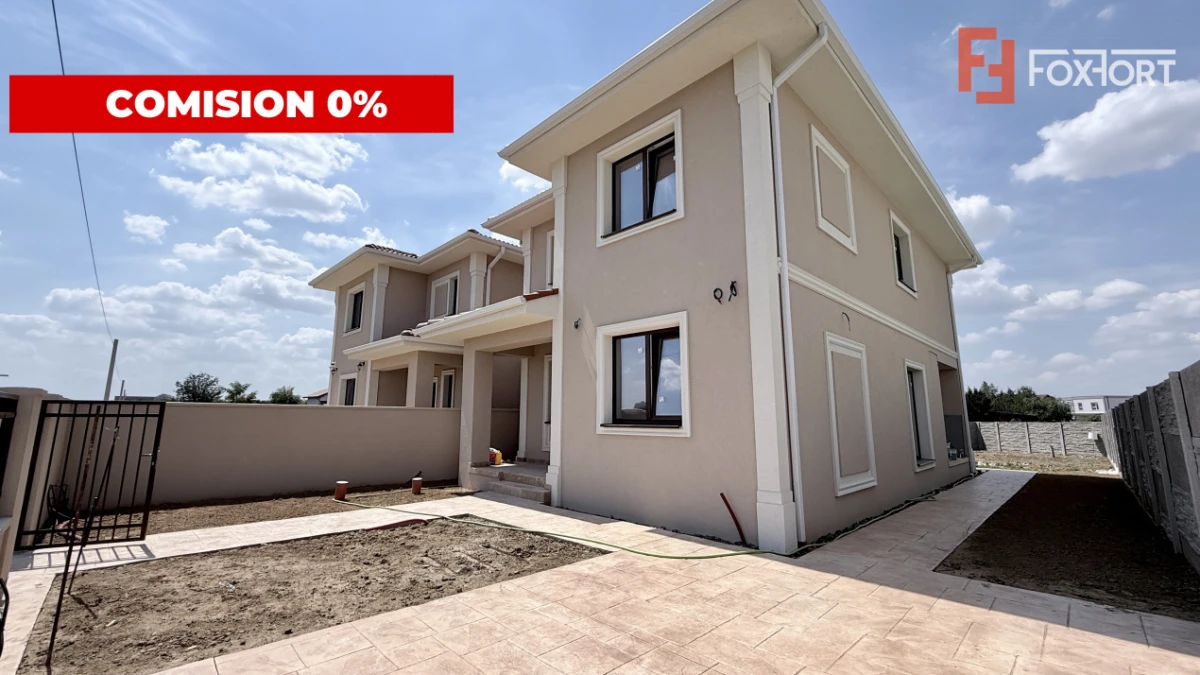 COMISION 0% Duplex individual, 5 camere si teren de 410 mp, zona Mosnita - 1