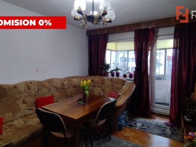 COMISION 0% Apartament 4 camere, boxa si balcon - Zona Dacia