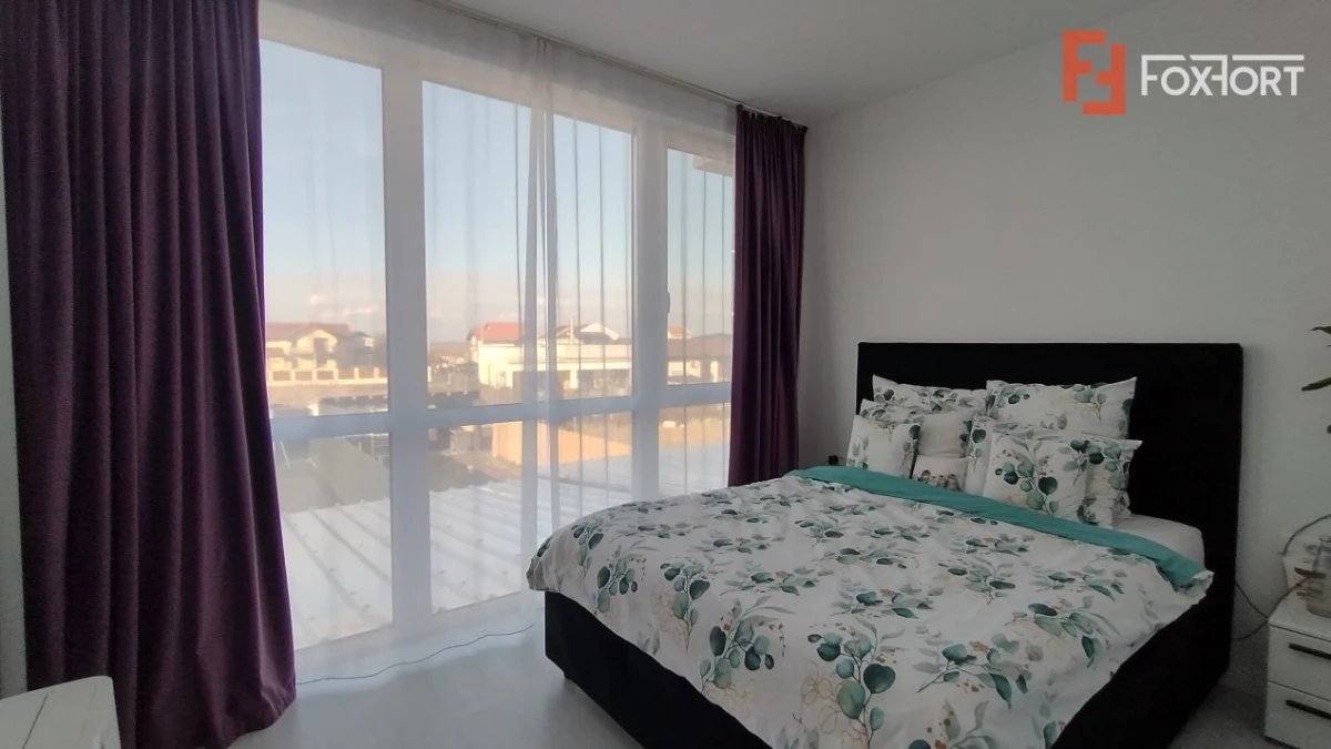 Casa insiruita, 4 camere, Sacalaz - arhitectura moderna, 2 locuri de parcare - 5