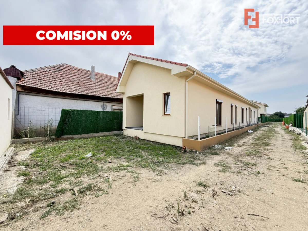 COMISION 0% Casa individuala cu 4 camere, 120 mp utili - Sacalaz - 1