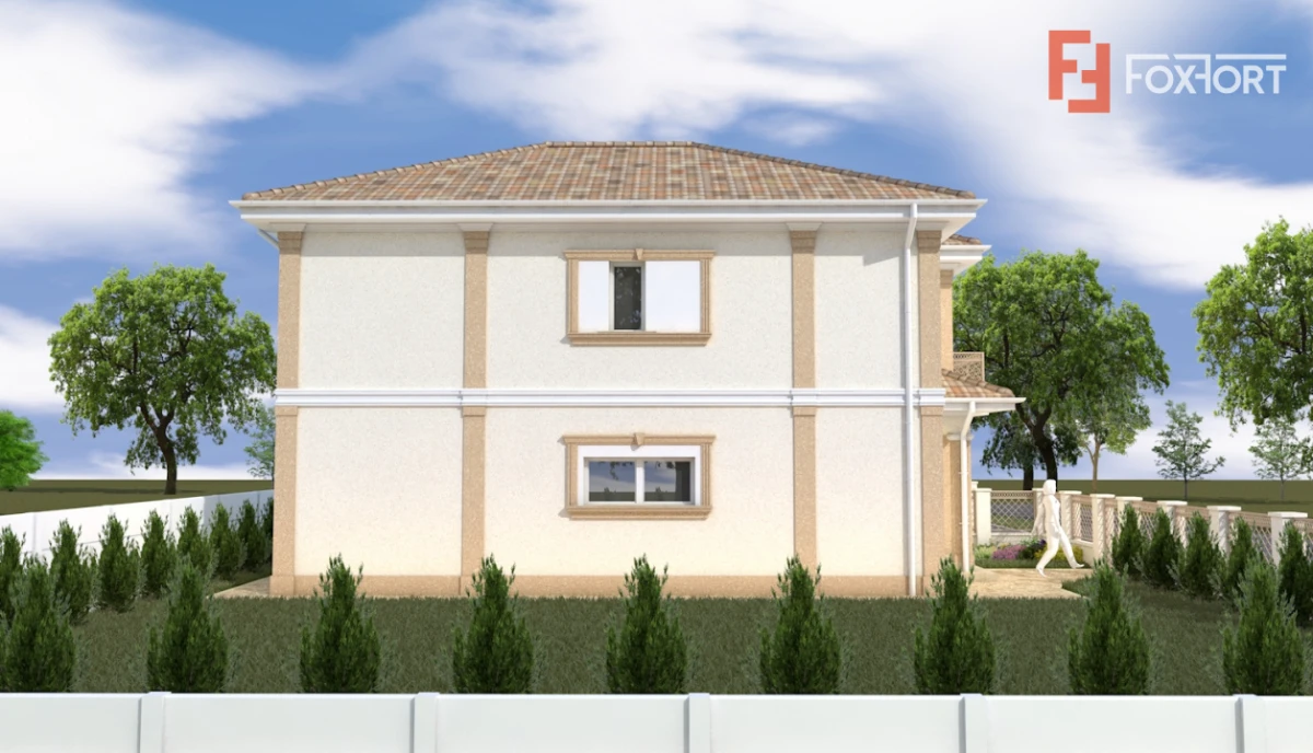 Duplex 5 camere 132 mp utili, despartit prin garaj Mosnita Noua - 7