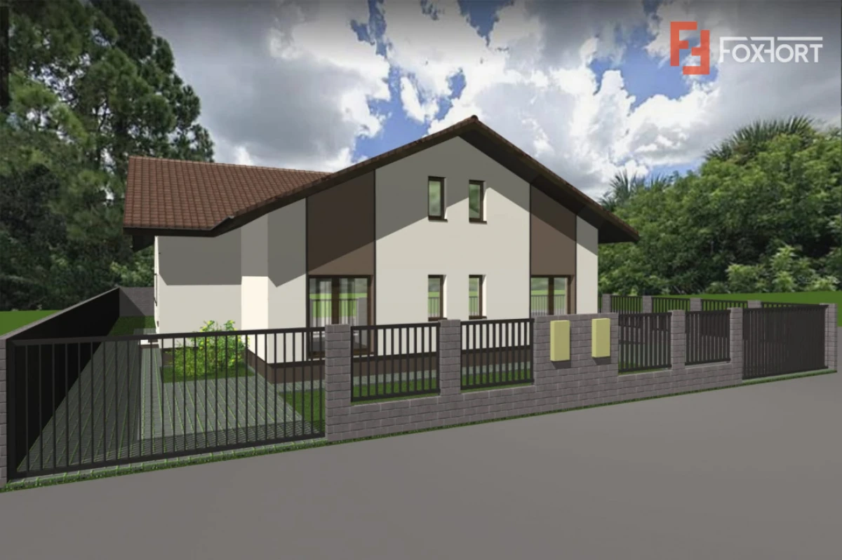 Teren intravilan pretabil constructii, autorizatie + fundatie, Giarmata-Vii - 1
