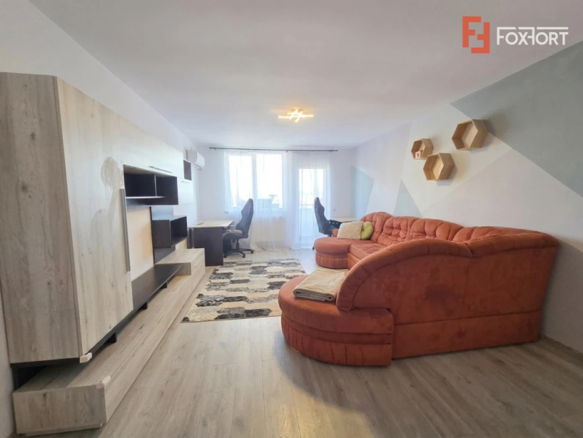 Apartament spatios 2 camere vanzare, 63 mp utili, Bloc 2010, Etaj 2, Comision 0% - 3