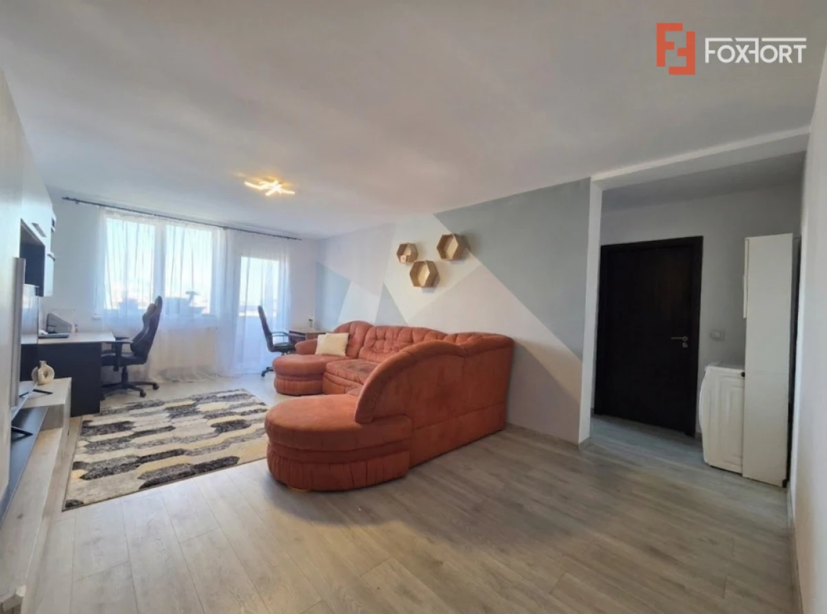 Apartament spatios 2 camere vanzare, 63 mp utili, Bloc 2010, Etaj 2, Comision 0% - 2