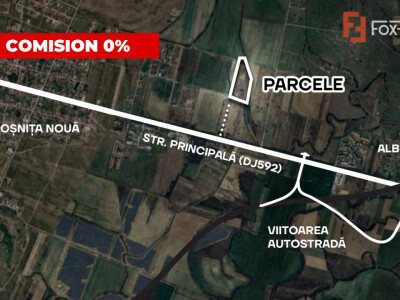 Comision 0% Parcele de vanzare cu toate utilitatile - Mosnita Noua