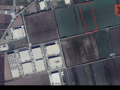 Teren de vanzare zona VGP Park, 23.020 mp, front stradal 58 ml - Ghiroda