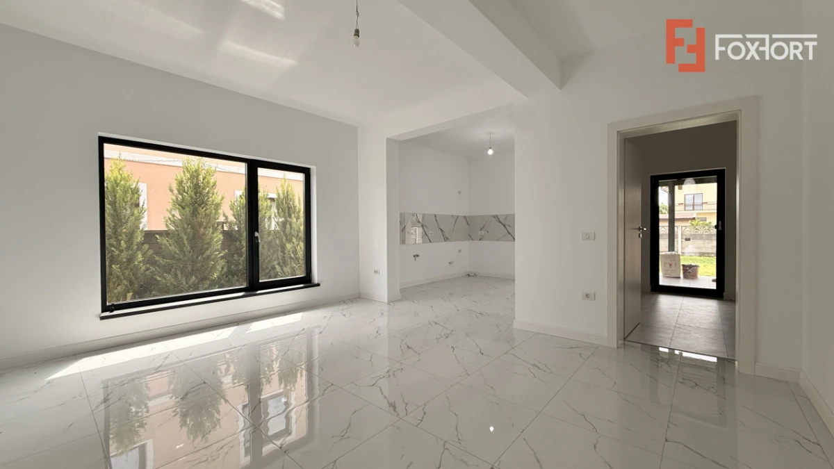 Duplex de vanzare, 3 camere + teren 330 mp, Mosnita Noua - 3