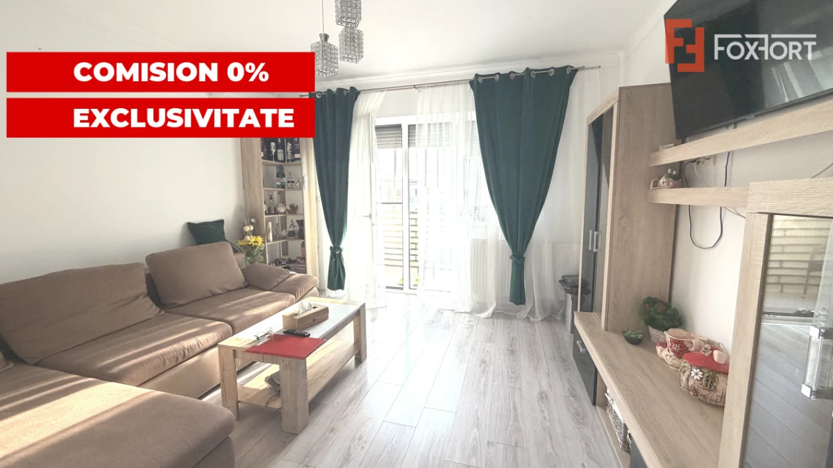 COMISION 0% Apartament cu 3 camere, 66 mp la etajul 2, Braytim - 1