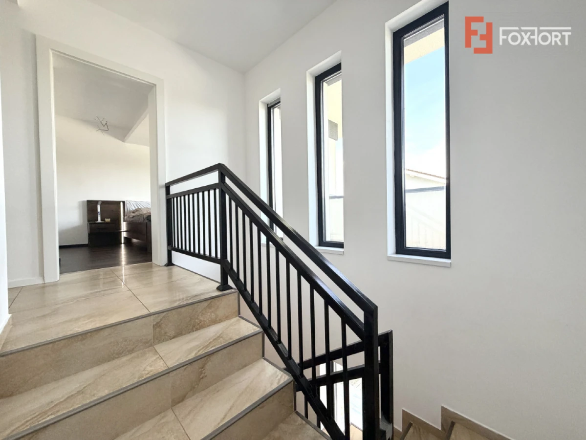 Duplex mobilat complet, 4 camere, teren 430 mp in Sanandrei - 9