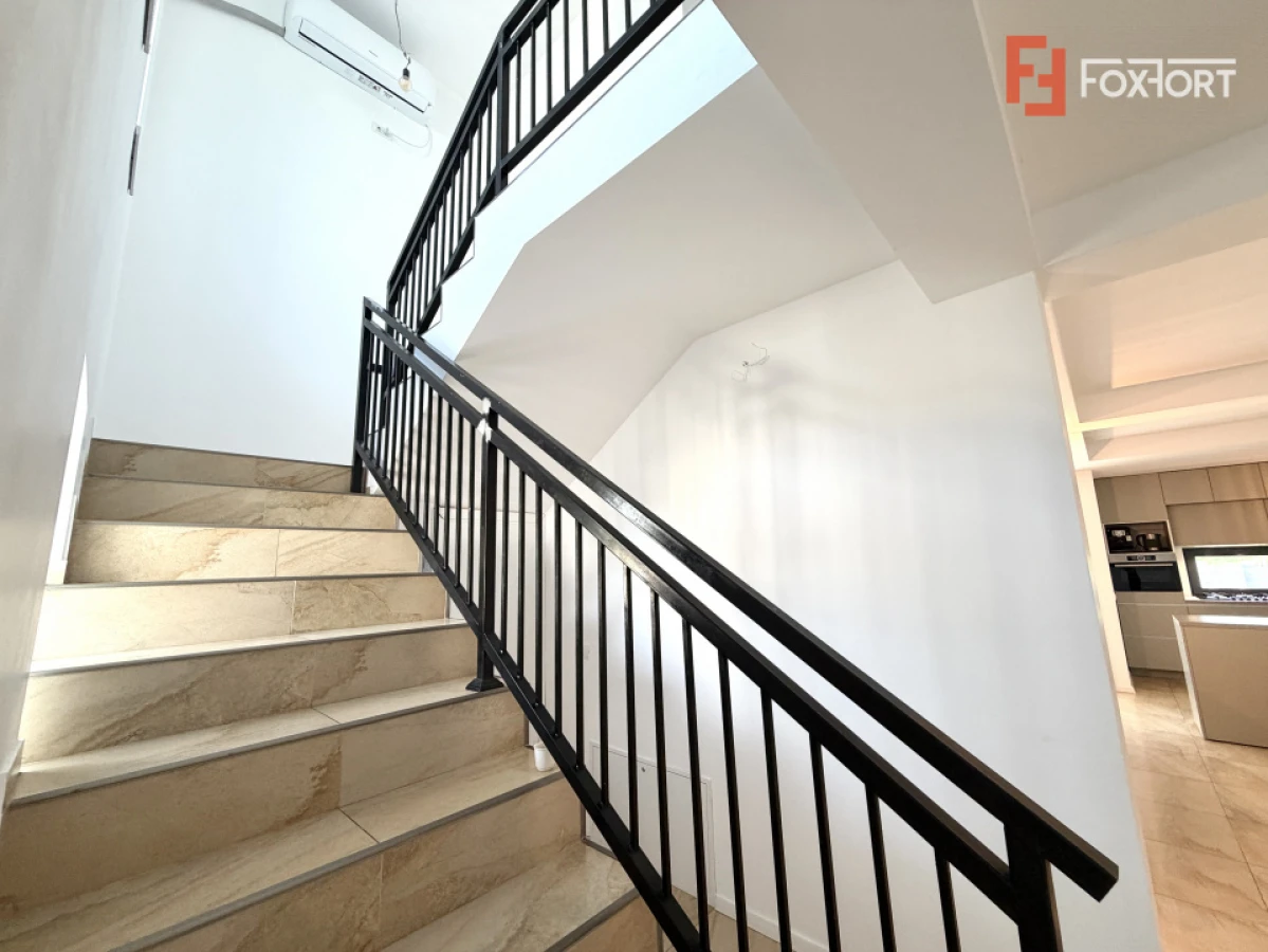 Duplex mobilat complet, 4 camere, teren 430 mp in Sanandrei - 8