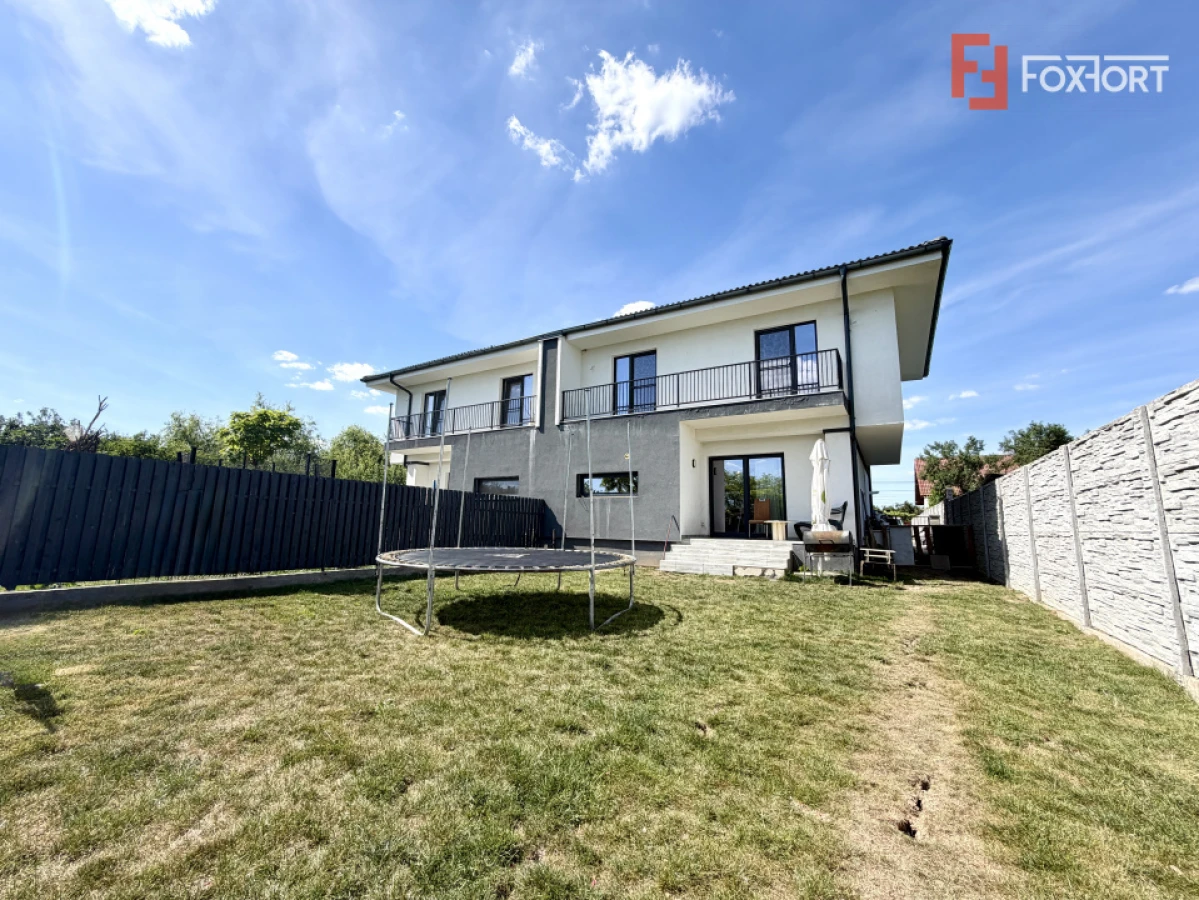 Duplex mobilat complet, 4 camere, teren 430 mp in Sanandrei - 1