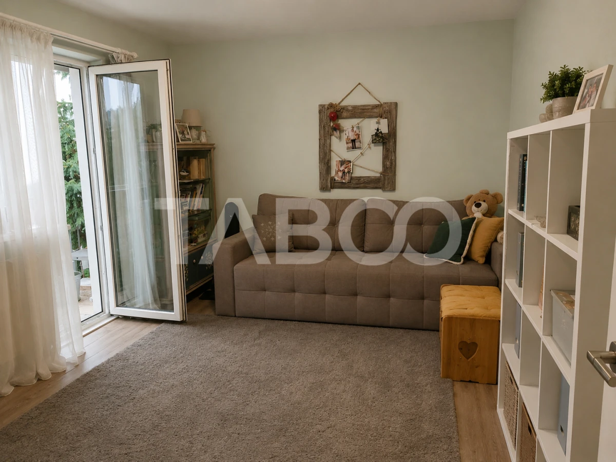 Apartament 3 camere de vanzare mobilat in Manastur zona Negoiu etaj 3 - 3